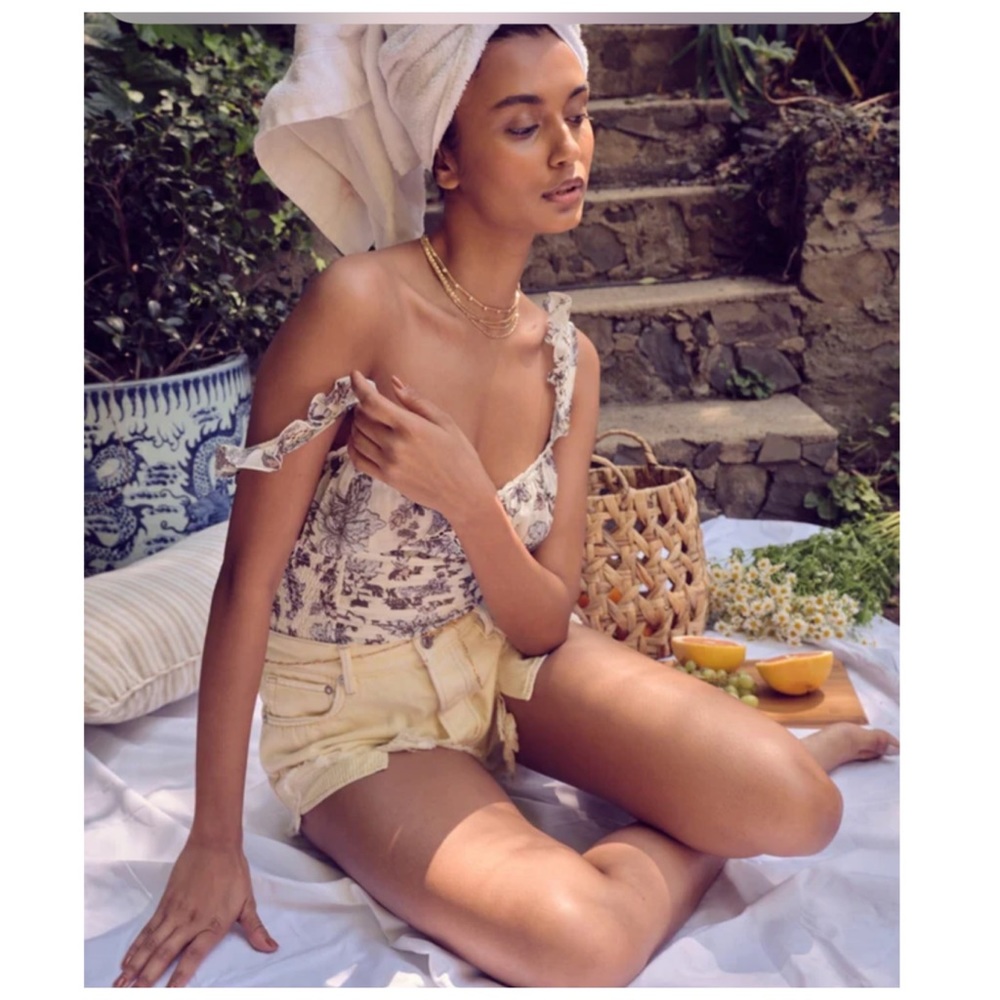 NWT Free People Weekend Plans Bodysuit - Picture 2 of 13
